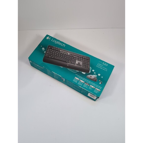 Logitech Wireless Combo Mk520 With Keyboard Laser Mouse & Receiver (920-002553) - Picture 9 of 11
